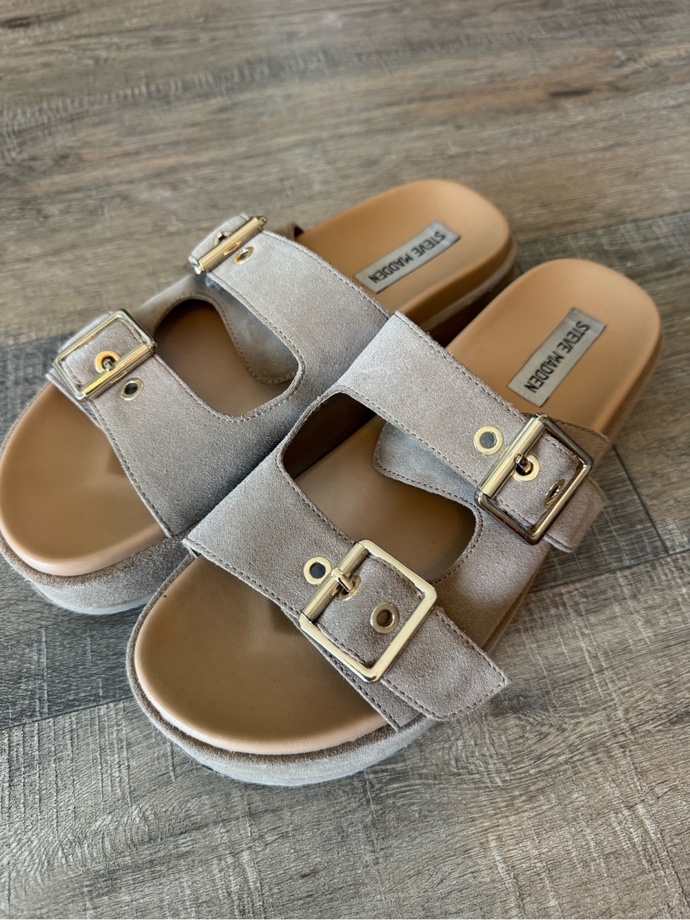 Steve Madden Platform Sandals 9.5 “Kali”